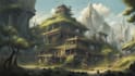 make a professional environmental concept art