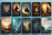 illustrate fantasy book covers and ebook covers