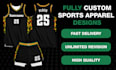 create fully custom sublimation jersey