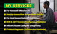 repair, fix, troubleshoot windows, computer laptop, printer issue remotely