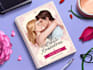 draw illustrated romance book cover design