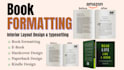 book formatting for amazon kdp, ebook formatting, amazon KDP book publishing