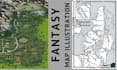 draw fantasy map for your book, rpg, 4k dnd with inkarnate map illustration