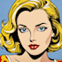 create a retro pop art roy lichtenstein style