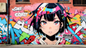 create unique street art graffiti collage