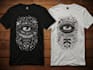 do an eye catching typography tshirt design