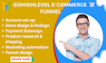 gohighlevel ecommerce, sales funnel, ecommerce marketing