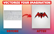 vectorize, redraw, and convert your logo or image into HD vector format