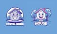 create high quality mascot home real estate logo