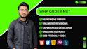 do full stack website development, CRM erp pos saas software, front end, backend