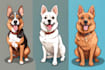 draw pet portrait into cartoon vector