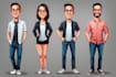 do a cartoon portrait