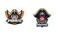 create high quality mascot skull pirates logo
