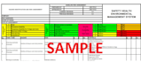 create an outstanding risk assessment template