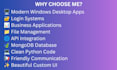 build modern python desktop gui applications