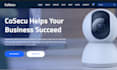 design home security website generate leads alarm system website