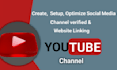 create and setup youtube channel