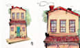 draw digital watercolour illustrations