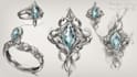do a quick jewelry sketch design your concept