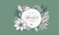 design hand drawn botanical boho