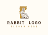 create modern rabbit logo