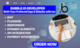 develop bubble io app website bubble io saas bubble mvp bubble API developer