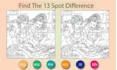 draw spot the difference and hidden object picture