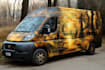 design creative vehicle wrap, car wrap, truck wrap