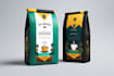 do coffee label and packaging design