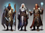 create a d and d character art and dnd art