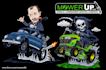create rat fink cartoon car style tshirt illustration