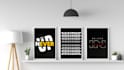 create typography poster, wall art and quotes