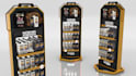 design craetive display stand and retail designs