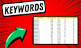professional SEO keywords and tips to improve ranking