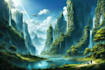 create breathtaking environmental concept art