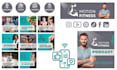 design your unique and editable social media kit
