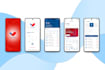 design modern and clean mobile app design