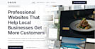 build a modern responsive website, landing page, or business website