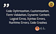 provide top notch front end development services and fix bugs