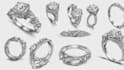 do a quick jewelry sketch design your concept