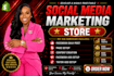 be your new social media manager, shopify marketing, facebook shop