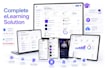 develop an ai powered online course app, lms, educational and school platform