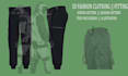 sewing pattern making, tech pack, and 3d clothing mockups
