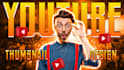 design catchy youtube thumbnail