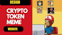 design crypto websites, ico pages, and memecoin sites