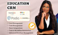 setup education crm hubspot zoho pipedrive zapier with workflow and automation