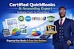 do quickbooks bookkeeping, cleanup and setup in quickbooks online, wave, xero
