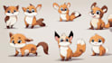 draw cute cartoon animal character