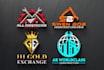 create trendy modern business logo design and redesign