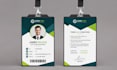 create a premium professional company id card design